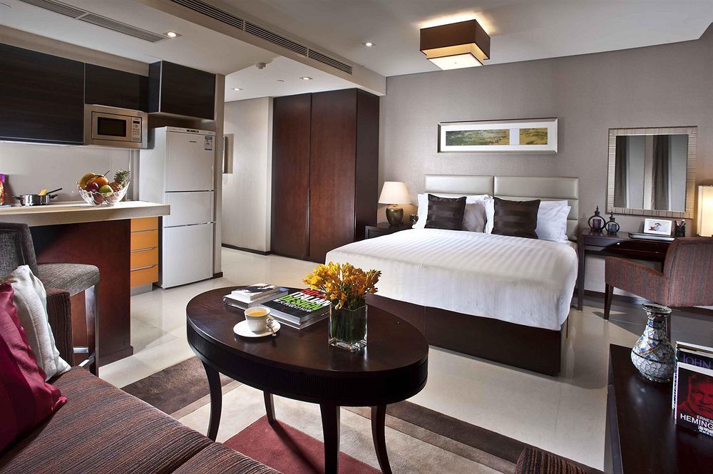 Oakwood Residence Funder Chengdu Eksteriør billede