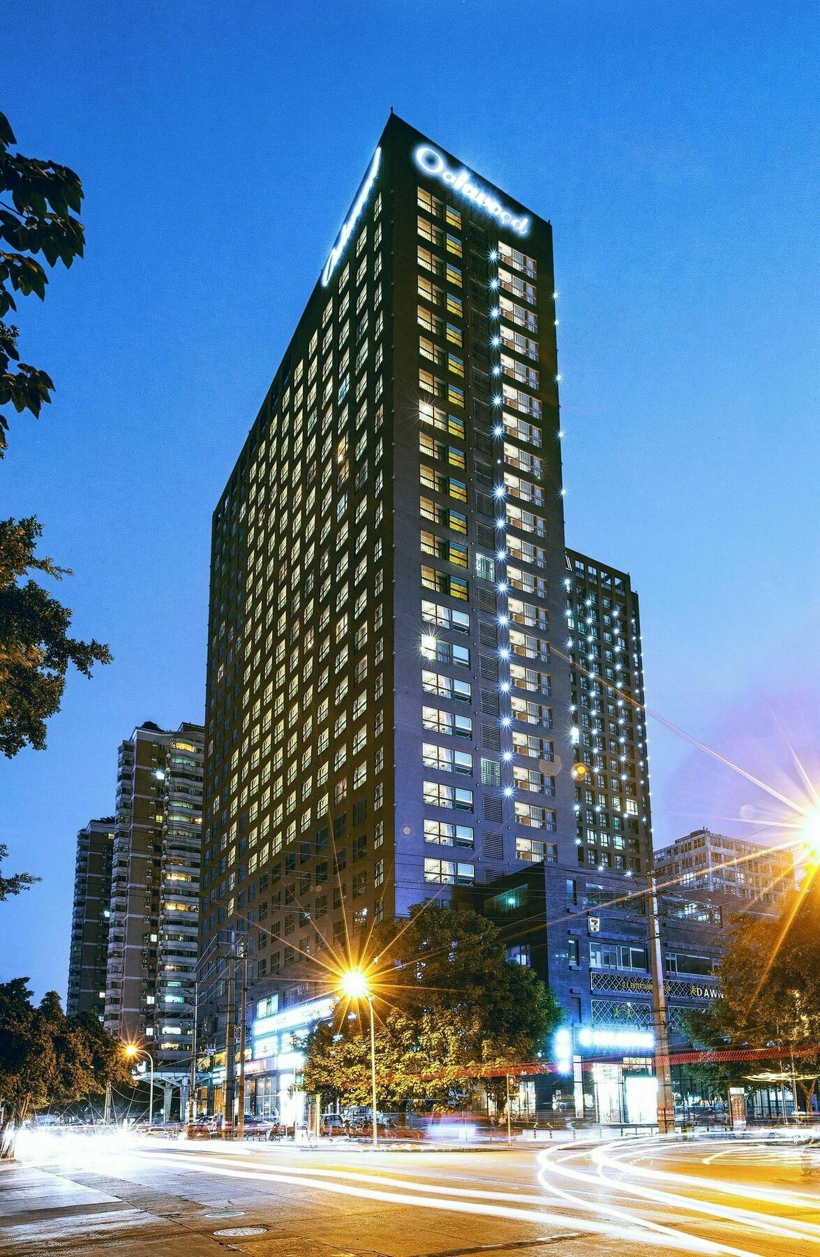 Oakwood Residence Funder Chengdu Eksteriør billede