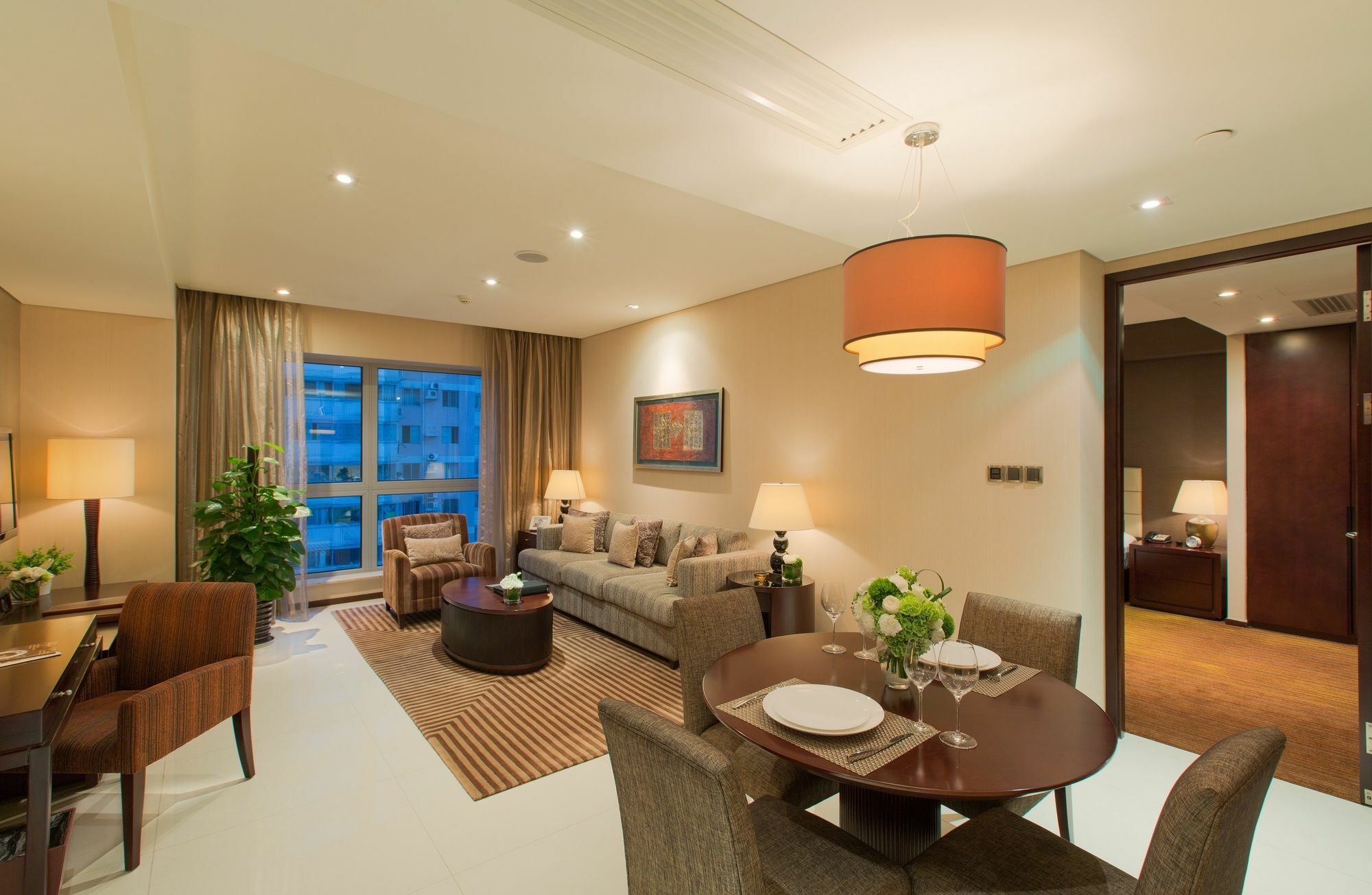 Oakwood Residence Funder Chengdu Eksteriør billede