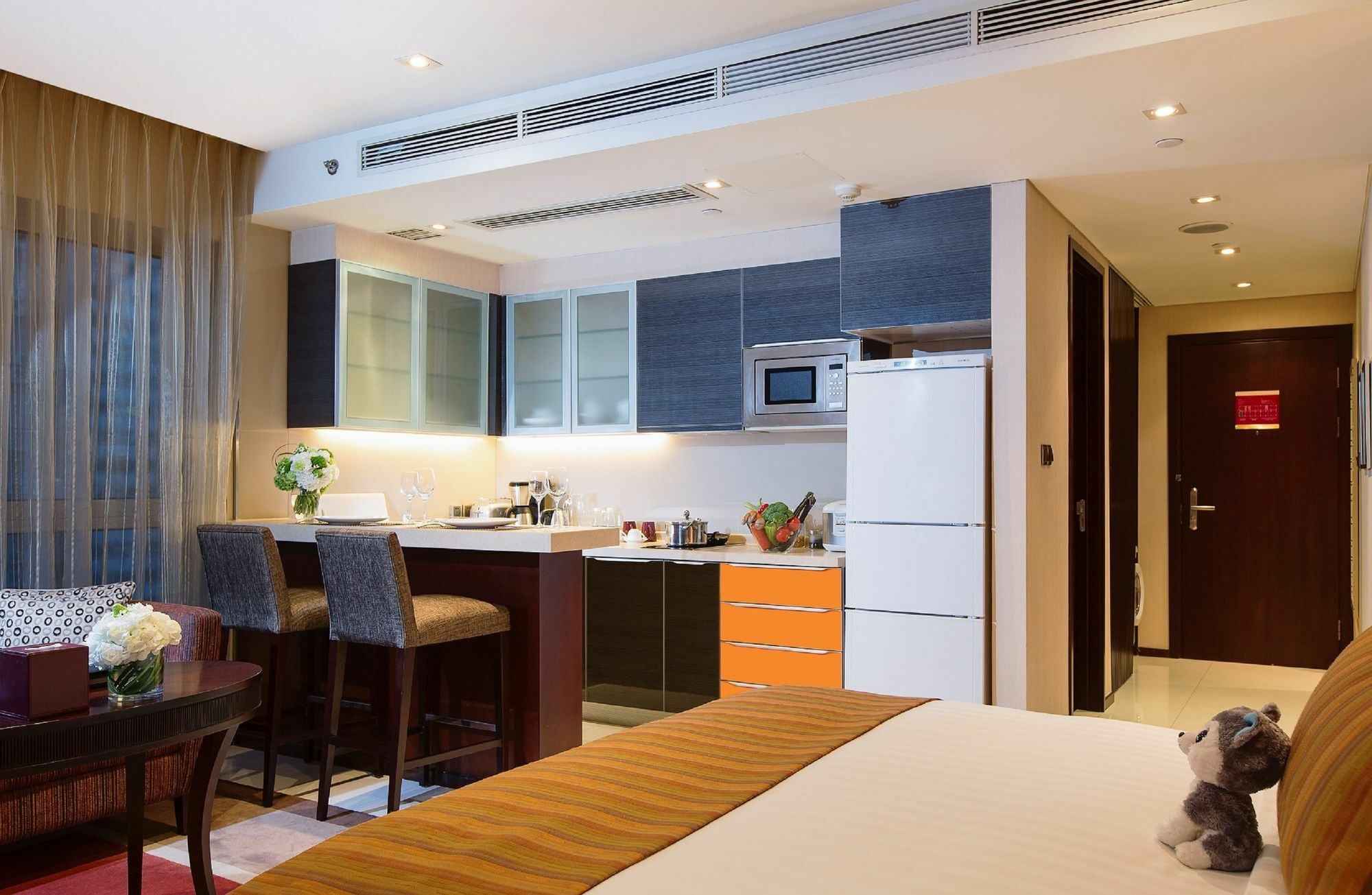 Oakwood Residence Funder Chengdu Eksteriør billede